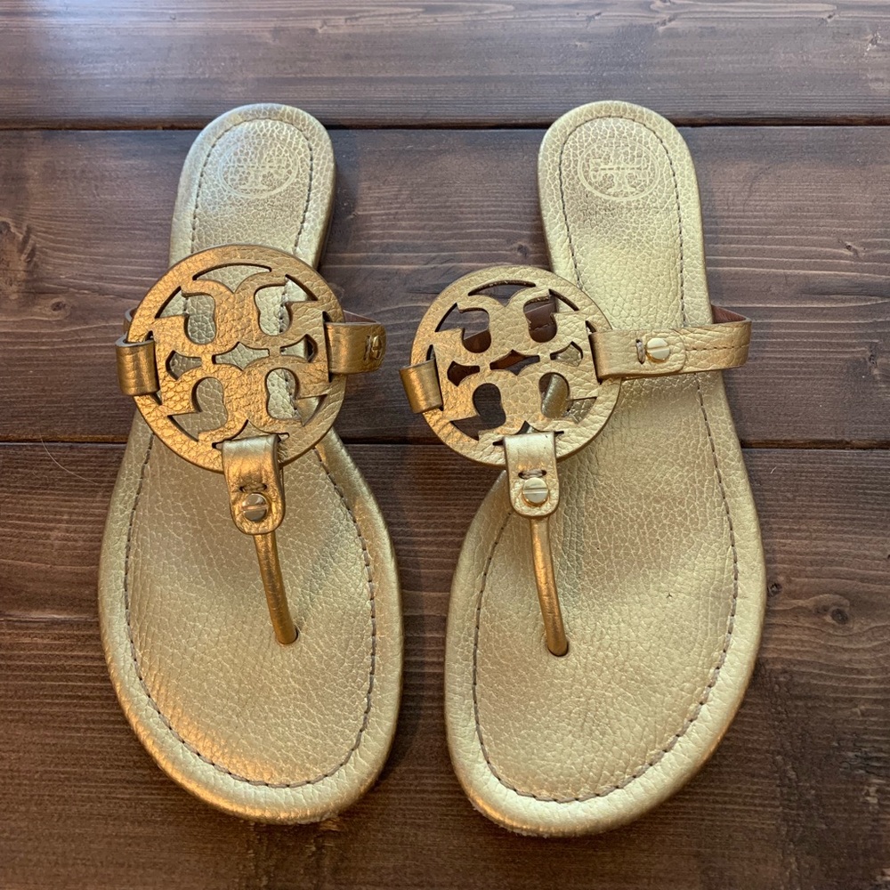 Tory Burch Gold Millers